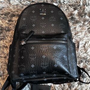 MCM Black Textured Backpack brand new no tags